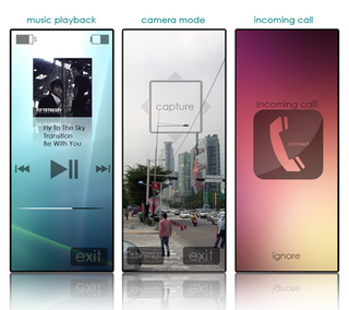 Illustration for article titled 15-Year-Old Designs Butterfly Concept Cellphone